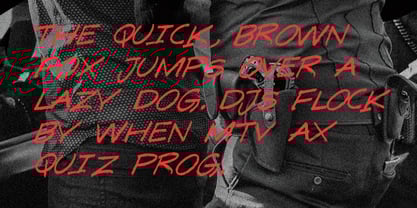 Graveyard Display Font Poster 3