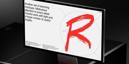Graveyard Display Font Poster 4