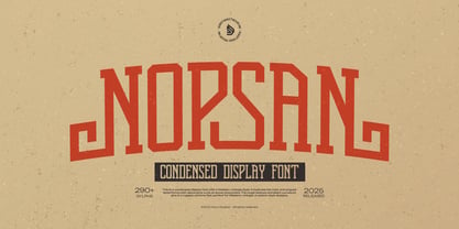 Nopsan Font Poster 1