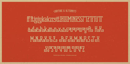 Nopsan Font Poster 12