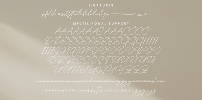 Bangkok Sapture Font Poster 14