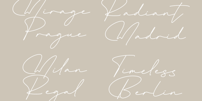 Bangkok Sapture Font Poster 9