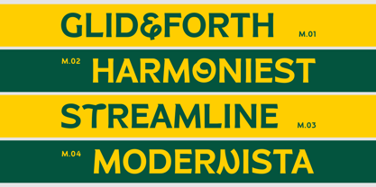 Milande Font Poster 2