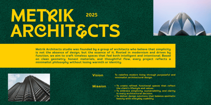 Milande Font Poster 10