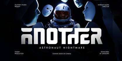 Universe SS Font Poster 4