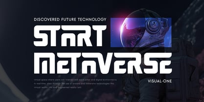 Universe SS Font Poster 5