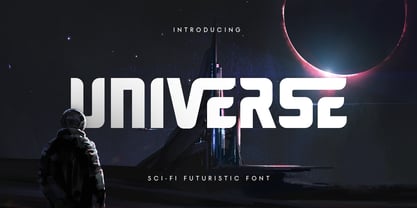 Universe SS Font Poster 1