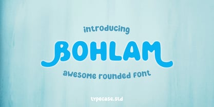 Bohlam Font Poster 1