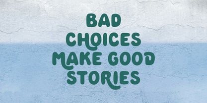 Bohlam Font Poster 3