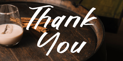 Bravery Horizon Font Poster 15