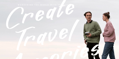 Bravery Horizon Font Poster 10