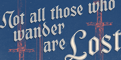 Maythen Font Poster 2