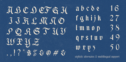 Maythen Font Poster 6