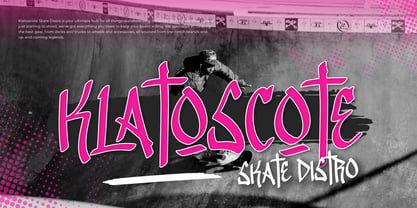 Raimok Skcoterc Font Poster 7