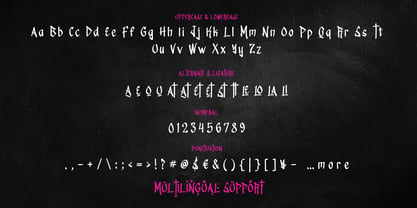 Raimok Skcoterc Font Poster 9