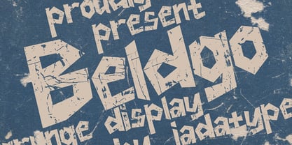 Beldgo Font Poster 1
