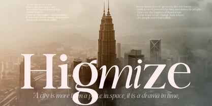 Manifest Font Serif Font Poster 5