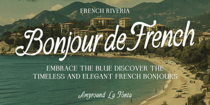 Amyround La Fonta Font Poster 3