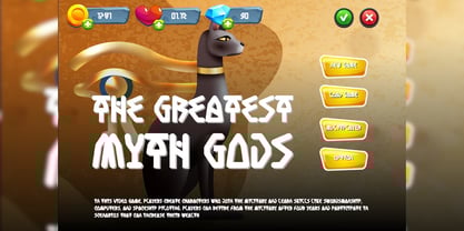 Tukamenh Font Poster 9