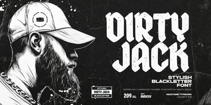 Dirty Jack Font Poster 1