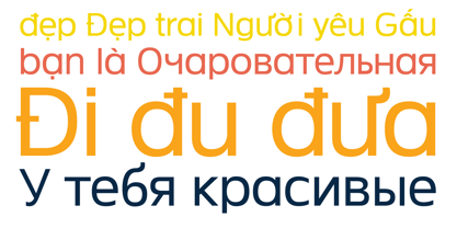 Neue Theorem Font Poster 12