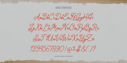 Marylona Font Poster 10