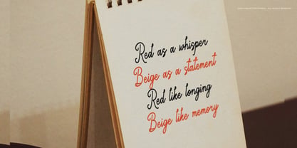 Marylona Font Poster 5