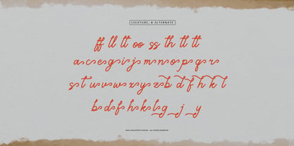 Marylona Font Poster 12
