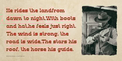 Horse Speed Font Poster 2