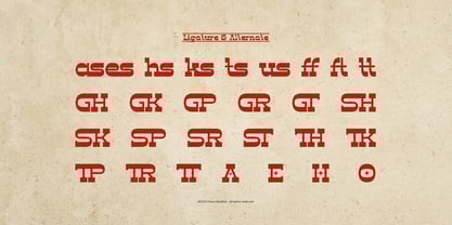 Horse Speed Font Poster 12