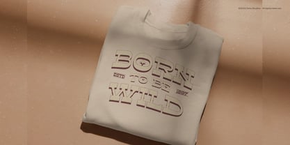 Horse Speed Font Poster 9