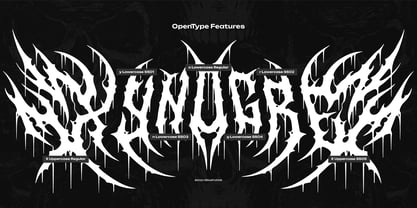 Devil Crawler Font Poster 10