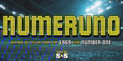 Numeruno Font Poster 1