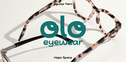 Aguilar Playful Display Font Poster 6