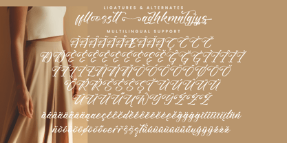 Brighton Chanels Font Poster 14