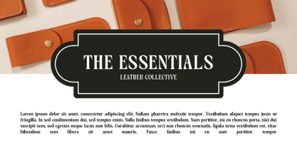 HS Callgrim Serif Display Font Poster 7