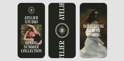 HS Callgrim Serif Display Font Poster 8