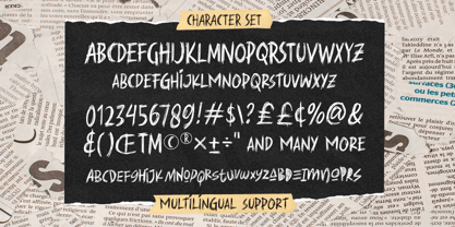 Against Madness Font Poster 11