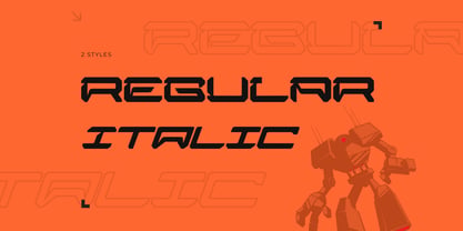 Zirox Cyberpunk Font Poster 6