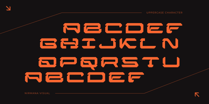 Zirox Cyberpunk Font Poster 3