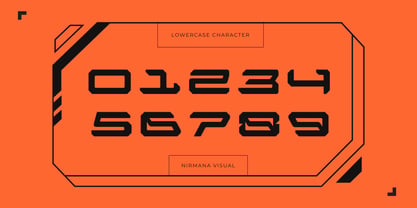 Zirox Cyberpunk Font Poster 8