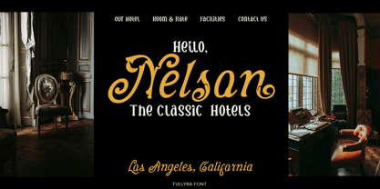 Fullyra Font Poster 7