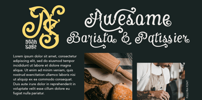 Fullyra Font Poster 4