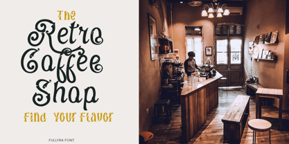 Fullyra Font Poster 8