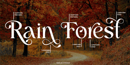 Gavelin Font Poster 3