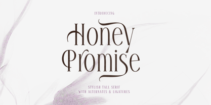Honey Promise Font Poster 1