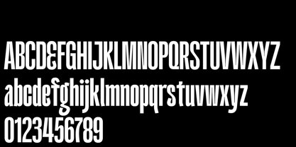 Kimotto Condensed Font Poster 7