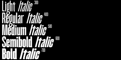 Kimotto Condensed Font Poster 2