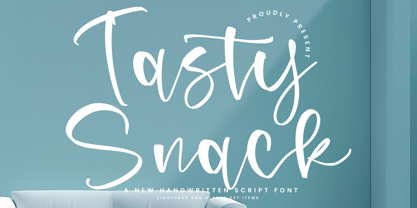 Tasty Snack Font Poster 1