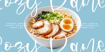 Tasty Snack Font Poster 4